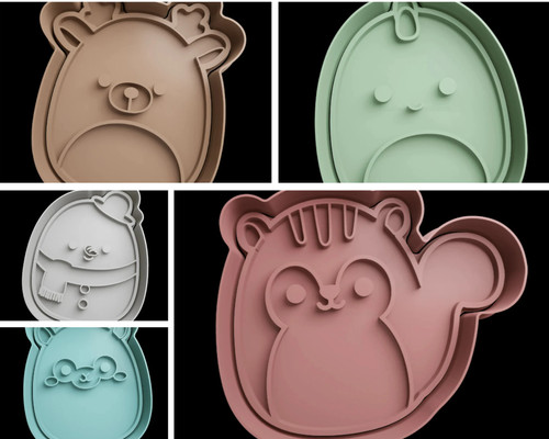 Squishmallows cookie cutters - , +