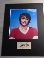 George Best Genuine Signed