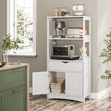 White Kitchen Pantry Sideboard