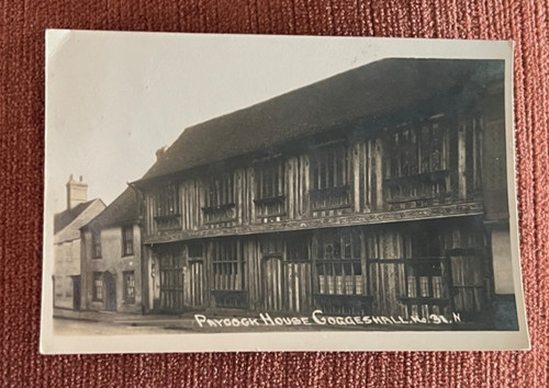 Vintage postcard coggeshall - vintage,