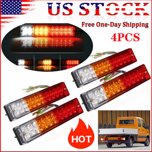 4pcs 12v rear - stop, led
