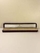 TUDOR Rolex Watch Box Presentation Box Storage Box Marroon Brown Vintage Genuine