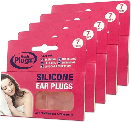 Hush plugz silicone - silicone, earplugs