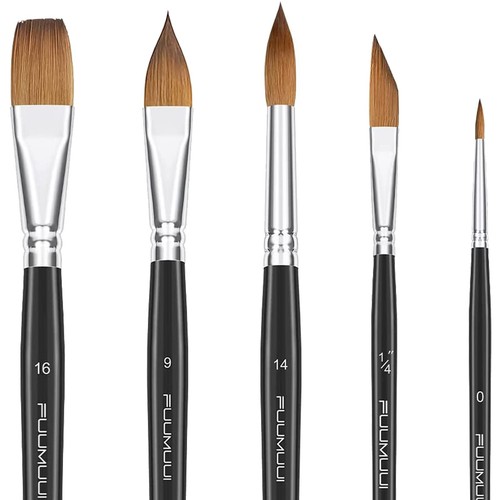 Fuumuui 5pcs sable - fuumuui, watercolor