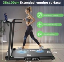 2-in-1 Folding Treadmill with