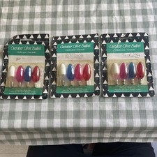 PIFCO Outdoor Olive Bulbs 3 Bulbs Plus 1 Fuse Pifco No 1336 Use With 20 Bulb Set