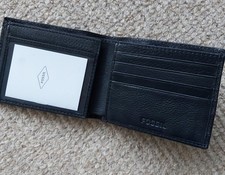 Brand New FOSSIL Black Leather