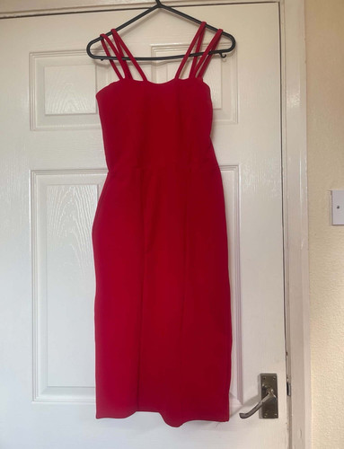 Select red multi strap - red, multi-strap