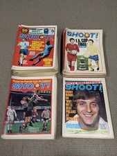 Shoot Magazine x89 Joblot Bundle 1970s Football Weekly Vintage England Soccer 