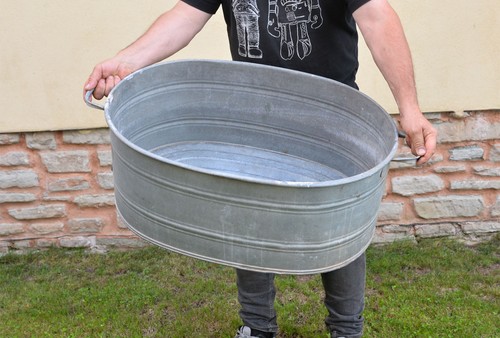 Vintage old galvanized - vintage,