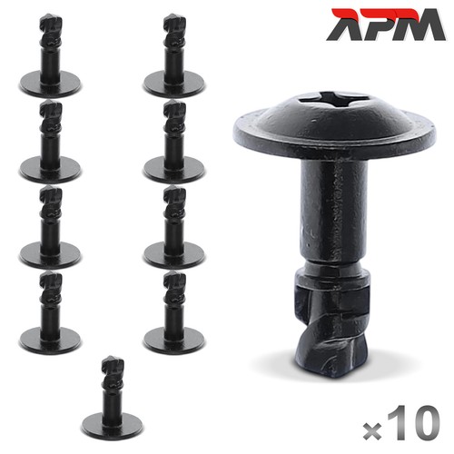 10x mounting clips - 10x,