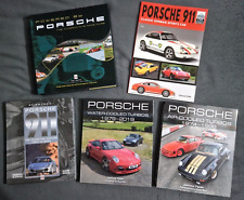 Porsche Water-Air-Cooled Turbos 911 Boxter Cayman Cars Book set combined bundle