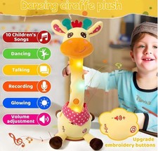 Musical Giraffe Toy–Sings,Dances & Repeats What You Say,Dancing Giraffe Toys