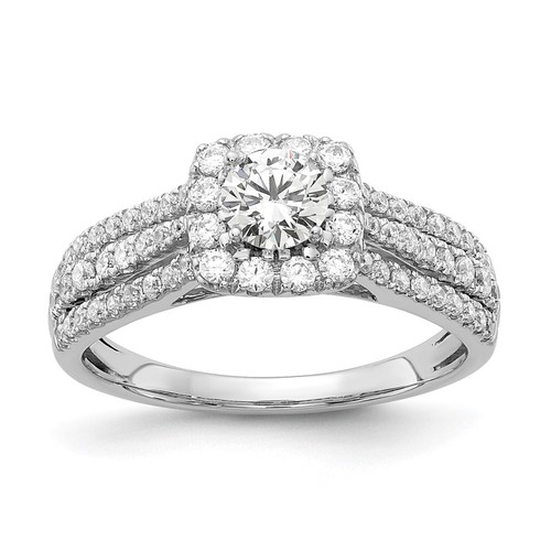 14k white gold carat - carat, lab