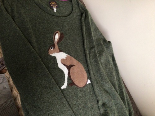 Ladies joules soft knit hare - joules,