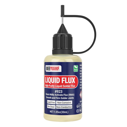 Liquid solder flux - liquid, no