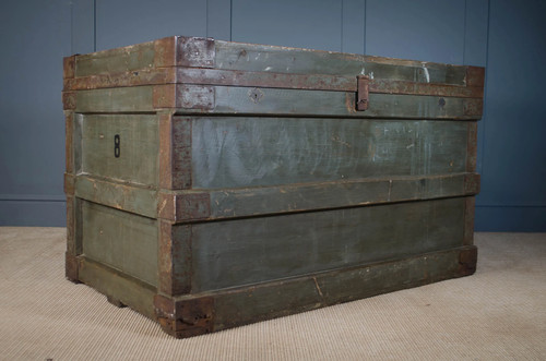 Antique large military travel