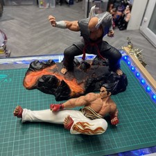 Rare Tekken 7 Kazuya Mishima vs Heihachi Mishima Collector's Edition Statue ONLY