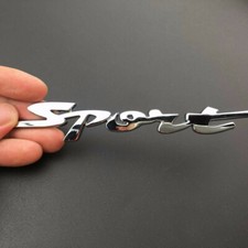 3D Metal Sport Racing Logo