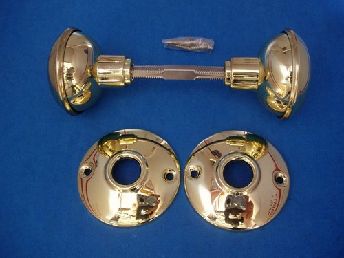 Brass finish door knobs - finish, &