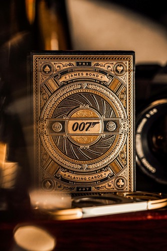 James bond playing cards - playing, by