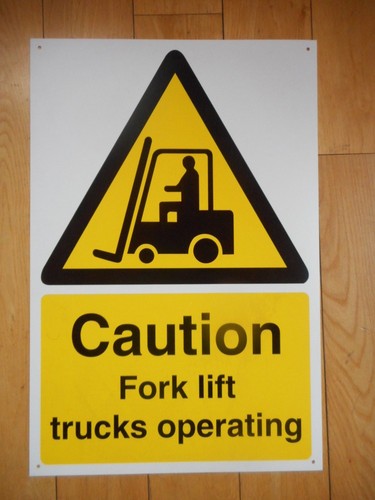 Caution fork lift - lift, trucks