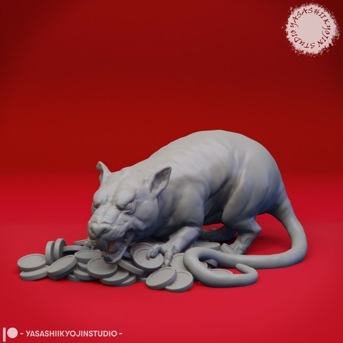 Giant rat yasashii monster - yasashii,