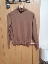 Mens Merino Wool Blend Brown