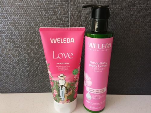 Weleda wild rose shower - shower, cream