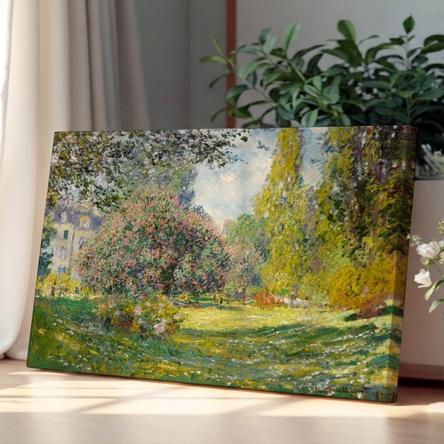The parc monceau claude monet - the,