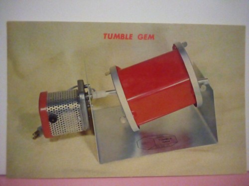 Tumble gem tumbler - tumbler, stone