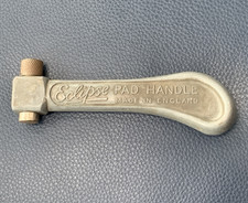 Vintage Eclipse All Metal Pad Saw Handle Made In England Keyhole Cast Aluminium