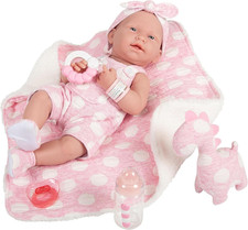 -La Newborn Baby Doll, Pink