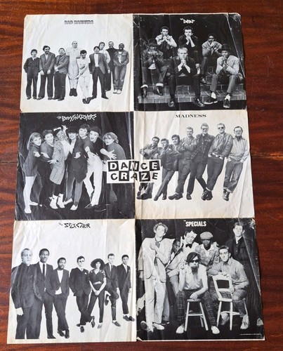 Dance craze rare poster 2tone - dance,