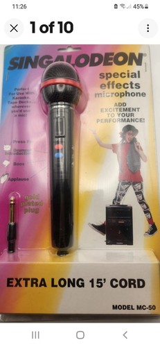 Mic effects singalodeon - mic,