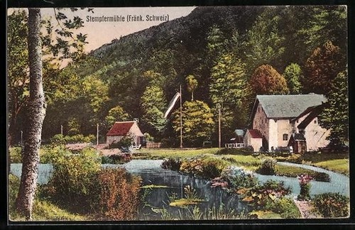 Postcard stempfermühle - postcard,