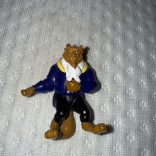 Vintage Applause Disney Beauty And The Beast - Beast With Cape PVC Figure