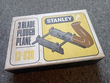 Vintage Stanley 3 Blade Plough