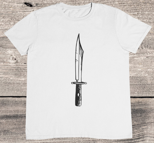 Commando knife shirt - t,