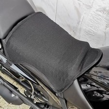 Universal Motorcycle Comfort Gel Seat Cushion Motorbike Air Pillow Pad Cover