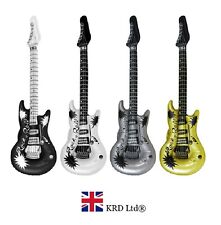 LARGE INFLATABLE GUITAR Reusable Blow Up Fancy Dress Hen Party Prop Disco 106cm