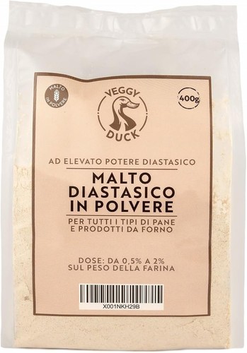 Diastatic malt powder 400g - powder,