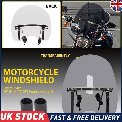Large motorcycle windshield - 1x,