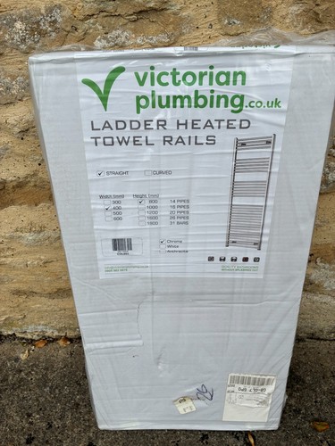 Ladder heated towel rail