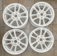 5 Spoke 17” White Alloys