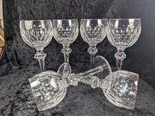 Waterford Crystal Hock  Glass Hand Cut in the Curraghmore Pattern 6 Available
