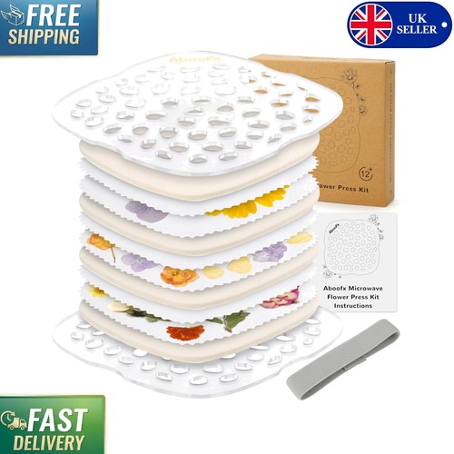 Microwave flower press - microwave,