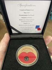 £5 Pound Coin 2017 Jersey