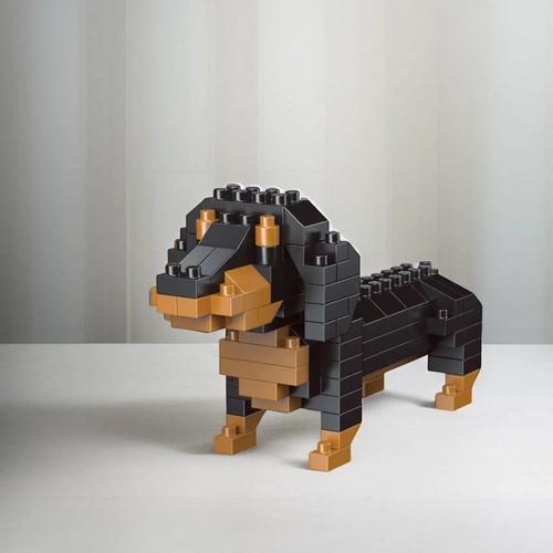 Dachshund dog model micro mini - micro,