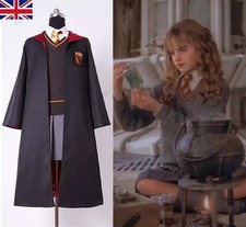Kids Halloween Gryffindor Uniform Hermione Granger Cosplay Fancy Dress Up 2026